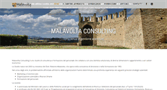 Desktop Screenshot of malavoltaconsulting.it