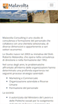 Mobile Screenshot of malavoltaconsulting.it